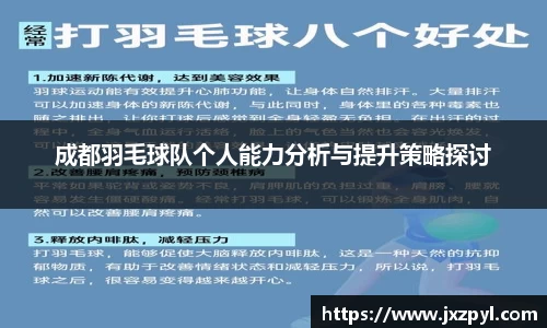 成都羽毛球队个人能力分析与提升策略探讨